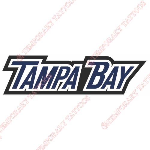 Tampa Bay Lightning Customize Temporary Tattoos Stickers NO.333
